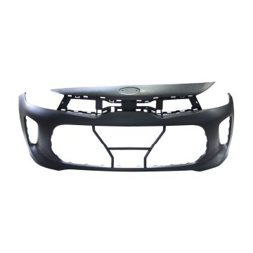 Bumper Cover Front Primed CAPA for Kia Rio Sedan Hatchback 2018-2020