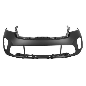 Bumper Cover Front w/o Parking Assist Primed CAPA for Kia Sorento L LX EX 2019-2020