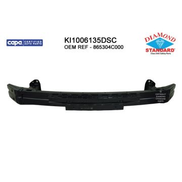 Bumper Cover Reinforcement Front USA Built CAPA for Kia Optima LX EX SX EX Luxury SXL Limited SX Turbo SXL Turbo 2011-2015