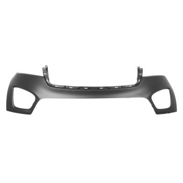Bumper Cover Front Upper w/o Sport Pkg Primed CAPA for Kia Sorento L LX EX SX Limited 2016-2018