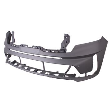 Bumper Cover Front Upper Sport Design w/Park Assist Primed CAPA for Kia Sorento SX Prestige 2021-2023