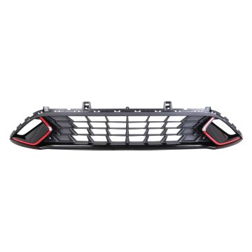 Bumper Cover Grille Front w/o Intelligent Cruise Control for Kia Forte GT Limited GT GT Line GT-Line 2022-2024