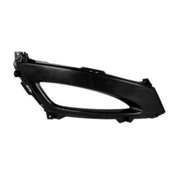 Bumper Insert Front Right Fog Lamp Opening Cover w/o Fog Lamps for Kia Forte Sedan Hatchback 2010-2012