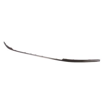 Bumper Cover Molding Front w/o Nightfall Edition Pkg Dark Chrome for Kia Sportage 2020-2022