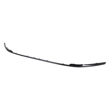 Bumper Cover Molding Front w/o Nightfall Edition Pkg Black CAPA for Kia Sportage 2020-2022