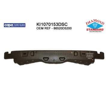 Bumper Impact Absorber Front Sport Type CAPA for Kia Optima SX SX Limited 2016-2018