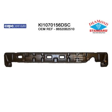 Bumper Impact Absorber Front CAPA for Kia Soul LX EX Base + 2017-2019