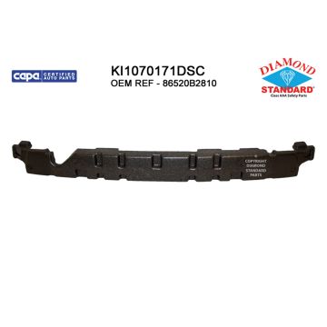 Bumper Impact Absorber Front CAPA for Kia Soul SX 2017-2019