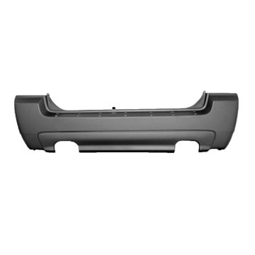 Bumper Cover Rear w/o Luxury Package CAPA for Kia Sportage 2005-2008