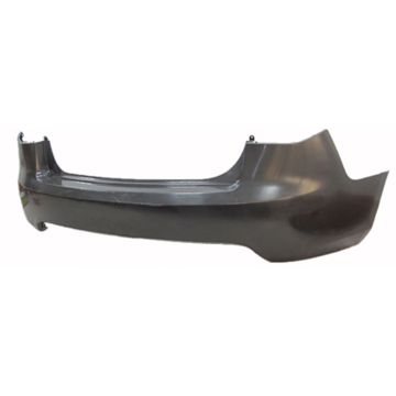Bumper Cover Rear Primed CAPA for Kia Forte Sedan 2010-2013