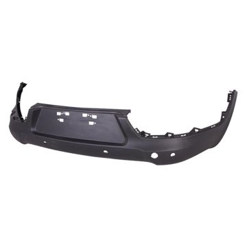 Bumper Cover Rear w/Parking Sensor Primed CAPA for Kia Sportage 2011-2013