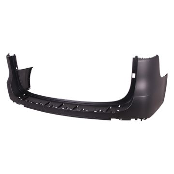Bumper Cover Rear w/o Parking Assist Primed CAPA for Kia Sedona L EX SX LX SX Limited 2015-2018
