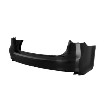 Bumper Cover Rear w/o Park Assist Primed CAPA for Kia Forte 2017-2018