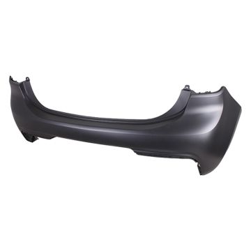 Bumper Cover Rear Primed CAPA for Kia Rio Hatchback 2018-2022