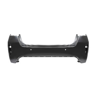Bumper Cover Rear w/Rear Parking Aid Primed for Kia Optima Hybrid Premium Hybrid EX Hybrid LX Hybrid EX Premium Plug-In Hybrid EX Plug-In Hybrid EX Premium 2017-2019