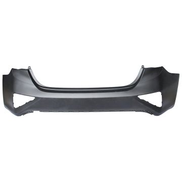 Bumper Cover Rear w/o Launch Edition Pkg Primed CAPA for Kia Forte Sedan S FE LXS EX EX Premium EX Limited EX+ 2019-2021
