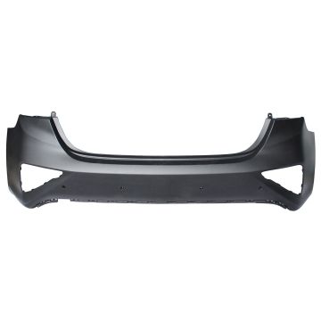 Bumper Cover Rear w/Launch Edition Pkg Primed CAPA for Kia Forte Sedan EX EX Premium EX Limited EX+ 2019-2021