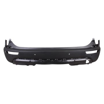 Bumper Cover Rear w/o Exhaust Cutout Primed for Kia Telluride LX 2020-2022