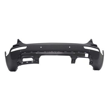 Bumper Cover Rear w/Exhaust Cutout Primed for Kia Telluride S EX SX 2020-2022
