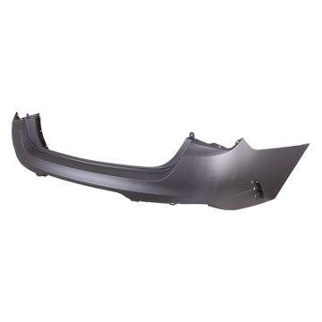 Bumper Cover Rear w/o Parking Sensors Primed CAPA for Kia K5 LX LXS 2021-2024