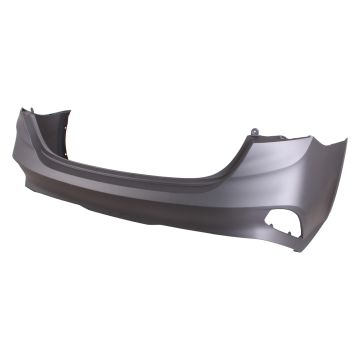 Bumper Cover Rear w/o Parking Sensors Primed for Kia Forte FE LXS GT GT Line GT-Line 2022-2024