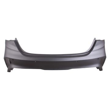 Bumper Cover Rear w/Parking Sensors Primed CAPA for Kia Forte GT Limited GT 2022-2024