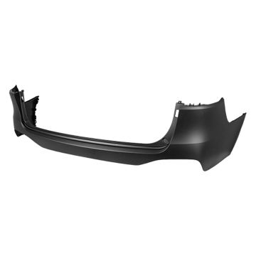 Bumper Cover Rear Upper w/o Sport Pkg w/o Parking Assist Primed CAPA for Kia Sorento L LX EX SX Limited 2016-2018