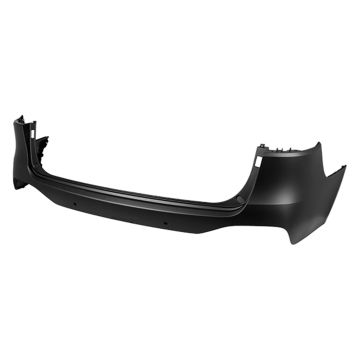 Bumper Cover Rear Upper w/o Sport Pkg w/Parking Assist Primed CAPA for Kia Sorento L LX EX SX Limited 2016-2018