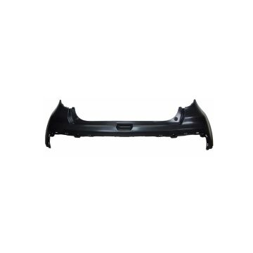 Bumper Cover Rear Upper w/o BLIS Primed CAPA for Kia Soul LX EX Base + 2017-2019