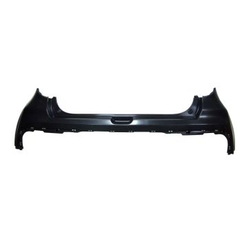 Bumper Cover Rear Upper w/o Blind Spot Detection Primed CAPA for Kia Soul SX 2017-2019