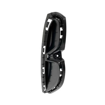 Bumper Insert Rear Left w/Skid Plate Silver for Kia K5 2021-2024