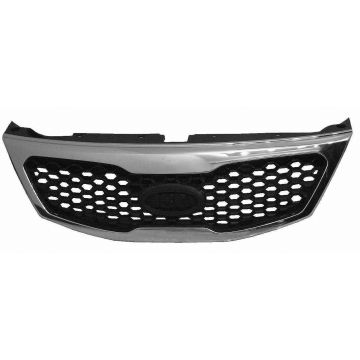 Grille Assembly Chrome/Black for Kia Sorento 2011-2013