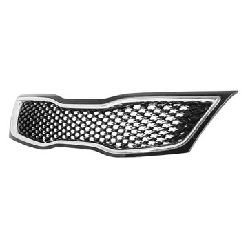 Grille Assembly Black/Chrome USA Built CAPA for Kia Optima Limited SX SX Turbo SXL Turbo 2014-2015