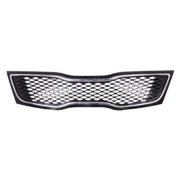 Grille Assembly Black/Chrome USA Built for Kia Optima LX 2014-2015