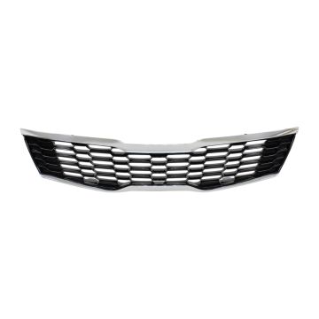 Grille Assembly w/o Around View Monitor Chrome/Black CAPA for Kia Optima 2019-2020