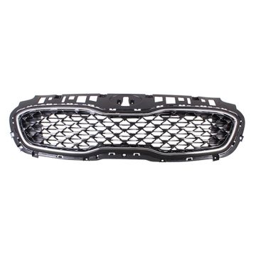 Grille Assembly w/o Nightfall Edition Pkg Type 1 CAPA for Kia Sportage 2020-2022