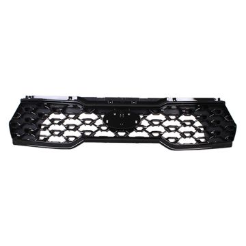 Grille Assembly w/o Surround View Gloss Black for Kia Sorento S LX EX SX 2021
