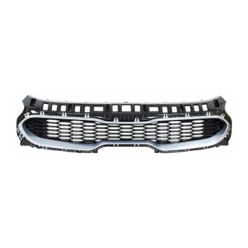 Grille Assembly w/o Intelligent Cruise Control for Kia Stinger Base Premium 2018-2019