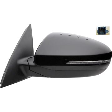 Door Mirror Assembly Left Power Manual Folding Heated for Kia Optima Hybrid Hybrid Premium Hybrid EX Hybrid LX 2011-2013