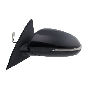 Door Mirror Assembly Left Power Heated w/o Blind Spot Detection w/o Memory for Kia Optima 2016-2018