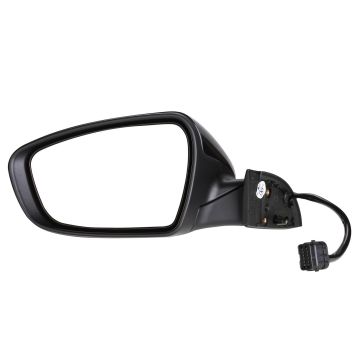 Door Mirror Assembly Left w/o Blind Spot Detection w/o Signal Lamp Manual-Folding for Kia Forte Sedan 2017-2018