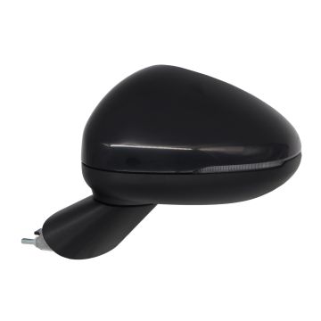 Door Mirror Left w/Signal Lamp w/BSD w/Cover Matte Black for Kia K5 GT-Line 2021-2024