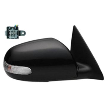 Door Mirror Assembly Right w/Signal Lamps for Kia Forte Sedan 2010