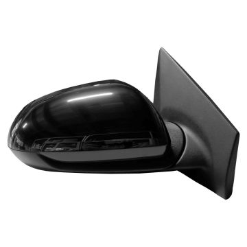 Door Mirror Assembly Right Power Heated w/o Signal Lamp Black for Kia Rio Sedan Hatchback S EX EX Pack 2018-2020