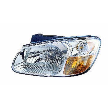 Headlight Assembly Composite Left for Kia Spectra 2007-2009