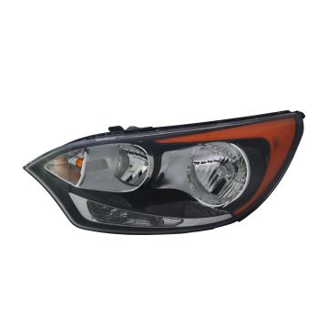 Headlight Assembly Composite Left w/o LED Position Lamp CAPA for Kia Rio Hatchback 2012-2017