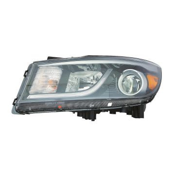 Headlight Assembly Composite Left Halogen w/o LED Driver Running Lamp CAPA for Kia Sedona 2015-2018