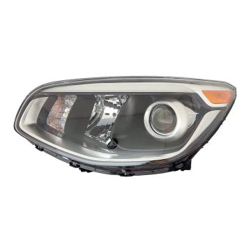 Headlight Assembly Composite Left Halogen Projector Type for Kia Soul 2017-2019