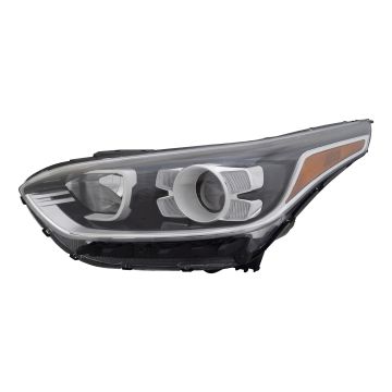 Headlight Assembly Composite Left Halogen for Kia Forte Sedan S EX EX Premium EX Limited EX+ 2019-2021