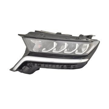 Headlight Assembly Composite Left Multi-Focus Reflector Gloss Black CAPA for Kia Sorento S LX EX SX 2021-2023